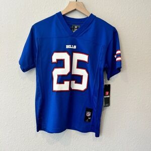NWT Buffalo Bills YOUTH MEDIUM 10/12 Lesean McCoy Bills NFL Jersey Blue